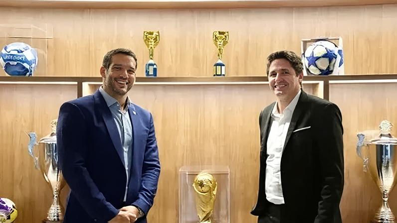 Samir Xaud e Edmilson