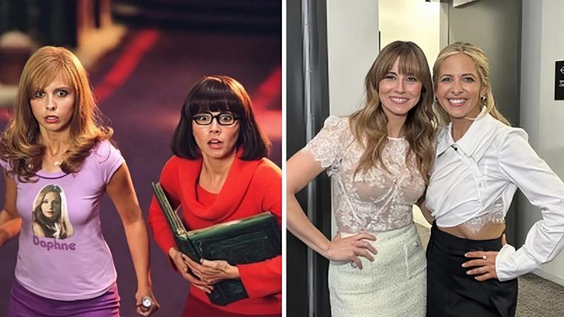 Sarah Michelle Gellar e Linda Cardellini, protagonistas de "Scooby-Doo" se reencontram