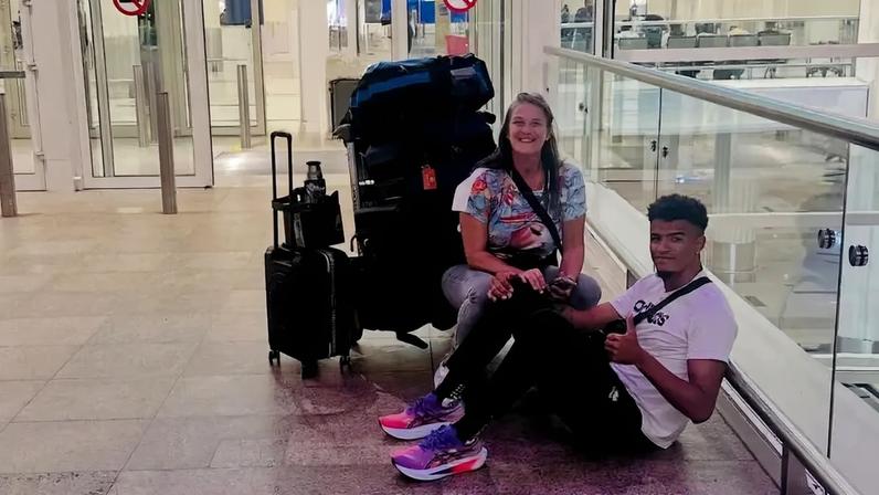 Manuel Armoa, ex-jogador da Superliga de vôlei, atua em time do Oriente Médio (Foto: Reprodução/ Instagram)