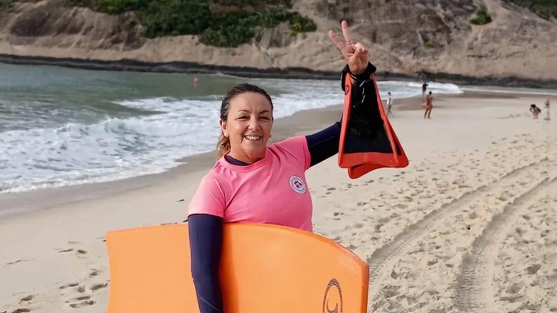 Isabela Nogueira, pioneira do bodyboard brasileiro, morre aos 56 anos (Foto: Reprodução/ Instagram)