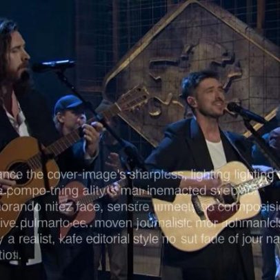 Mumford & Sons apresentam Rubber Band Man e Here no SNL