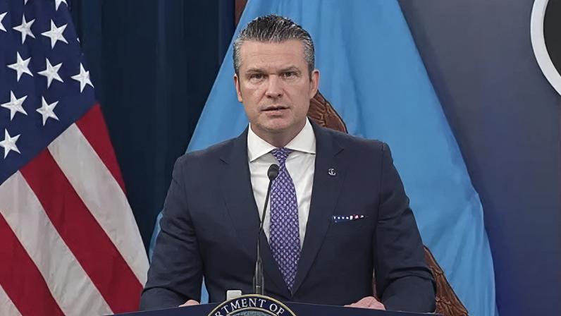 Secretário de Defesa dos EUA, Pete Hegseth