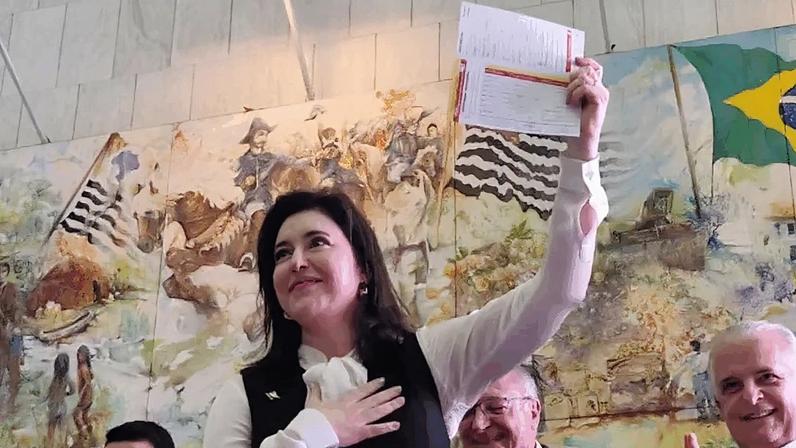 Tebet diz que Nunes a chamou de marionete de Lula