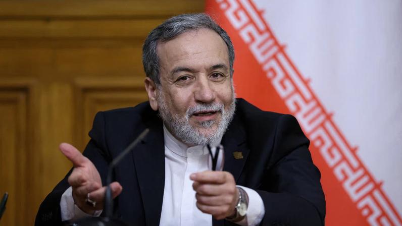 Iranian Foreign Minister Abbas Araqchi speaks during a press conference following talks with Russian Foreign Minister Sergei Lavrov in Moscow, Russia, December 17, 2025. REUTERS/Ramil Sitdikov/Pool/ File Photo