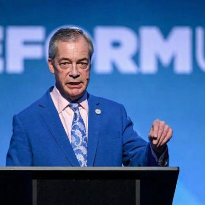 Nigel Farage mira ruptura com a ordem antiga em projeto para a Grã-Bretanha