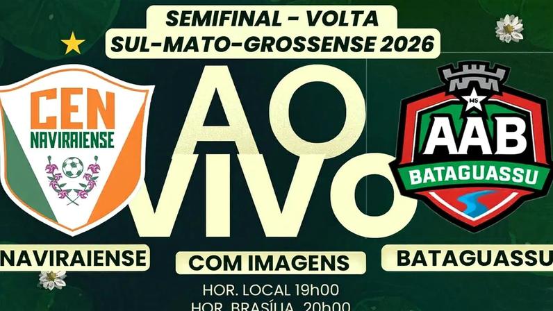 LANCETV! transmite a semifinal do Campeonato Sul-Mato-Grossense