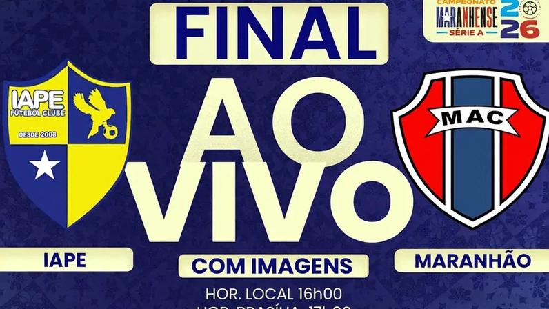 IAPE x Maranhão decidem o título do Campeonato Maranhense 2026 (Foto: Arte/Lance!)