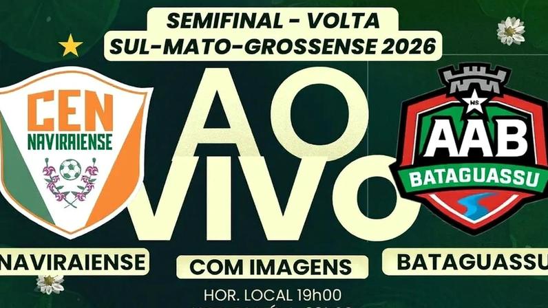 Semifinal do Sul-Mato-Grossense (Foto: equipe de arte)