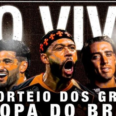 Lance!TV transmite ao vivo o sorteio dos duelos da Copa do Brasil 2026