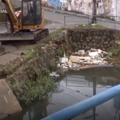 Canal abandonado provoca alagamentos e indignação em Salvador, BA