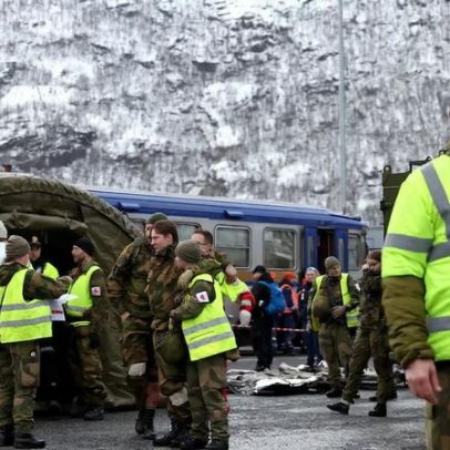 Ártico norueguês: médicos civis e voluntários treinam para cenário de guerra