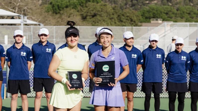 Lanlana Tararudee e Bianca Andreescu (Foto: Austin 125)