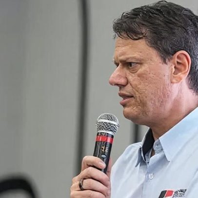 Tarcísio diz ao PL que manterá o atual vice na chapa