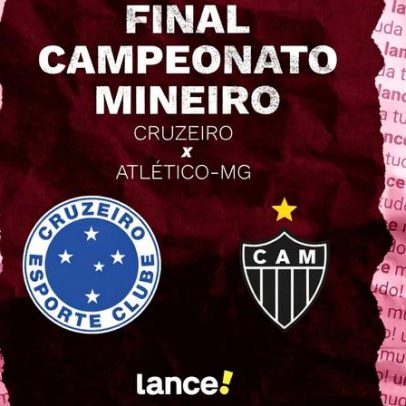 Cruzeiro x Atlético-MG: horário, transmissão e escalações da final do Mineiro