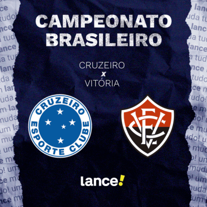 Cruzeiro x Vitória pelo Brasileirão horário, transmissão e escalações