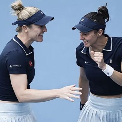 Stefani e Dabrowski sofrem virada e caem na semifinal em Miami