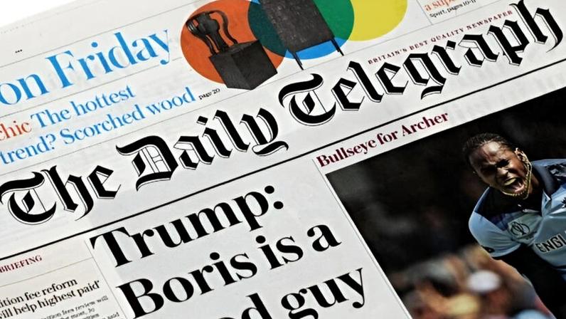 Axel Springer compra o Telegraph por £ 575 milhões