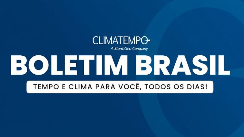 Previsão do tempo para o Brasil