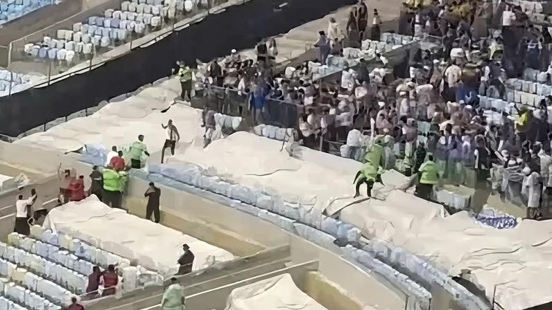 Torcedores de Cruzeiro e Flamengo brigam após jogo no Maracanã