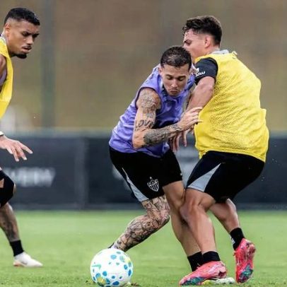 Domínguez retorna com opções para escalar Atlético-MG contra o Fluminense