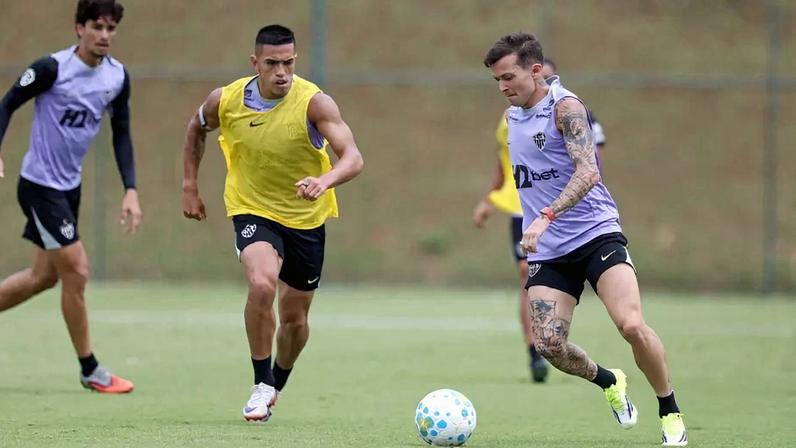 Treino Cidade do Galo (Foto: Pedro Souza / Atlético)
