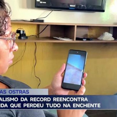 Record encontra grávida que perdeu tudo após enchente em Rio das Ostras
