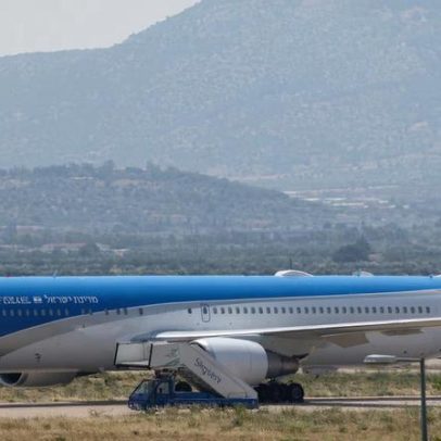 Governo israelense mantém avião em Berlim por segurança