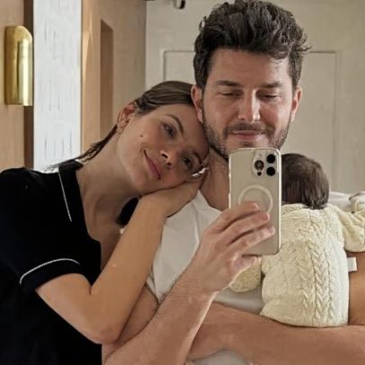 Camila Queiroz mostra bebê e comenta mudanças após o parto