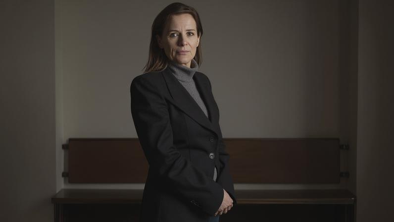 La politóloga Florence Gaub, directora de investigación del Colegio de Defensa de la OTAN, el 20 de febrero en París.