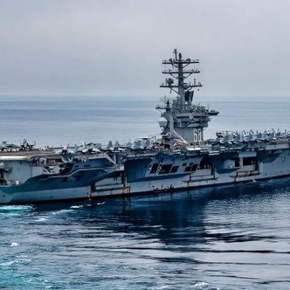 EUA enviam porta-aviões para exercícios navais no Brasil