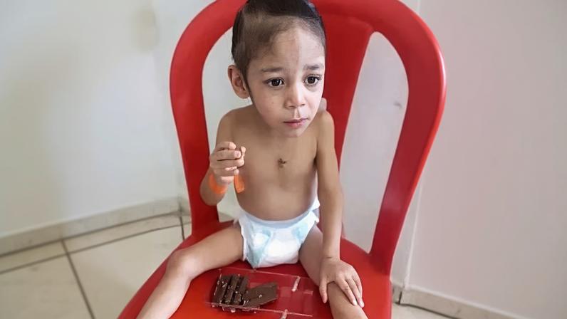 A criança Sophia Emanuelly de Souza partiu com apenas três anos