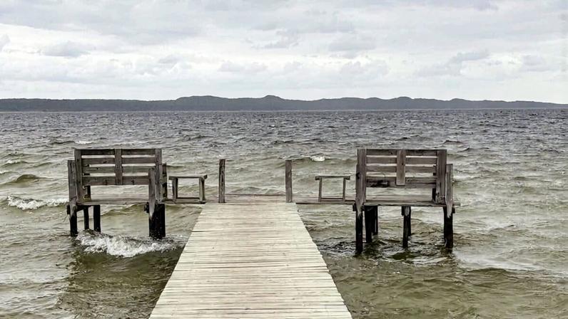 The Thonga people have practiced this fishing method for over 700 years. Image by Leonie Joubert.