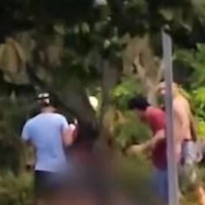 Suspeito de assaltos é espancado por grupo de jovens em Manaus