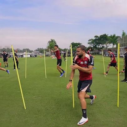 Corinthians treina visando duelo contra o Fluminense