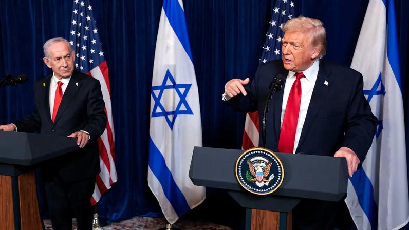Trump diz que fim da guerra com o Irã será decisão mútua com Netanyahu