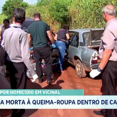 Homem é preso por homicídio em Vicinal; vítima morta dentro de carro