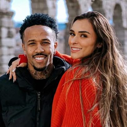Tainá Militão anuncia gravidez do primeiro filho com Éder Militão