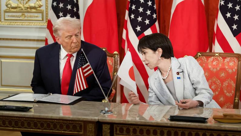 Trump pode pedir apoio do Japão para guerra no Irã em reunião na Casa Branca