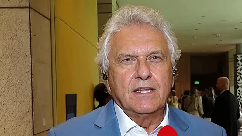 O governador de Goiás, Ronaldo Caiado
