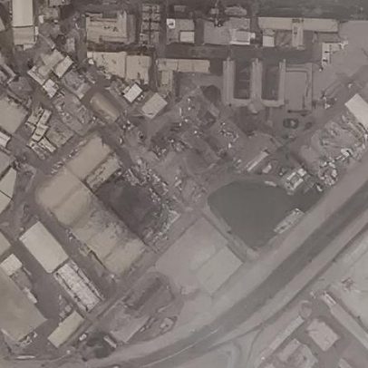 Antes e depois do ataque do Irã à base aérea naval dos EUA no Bahrein