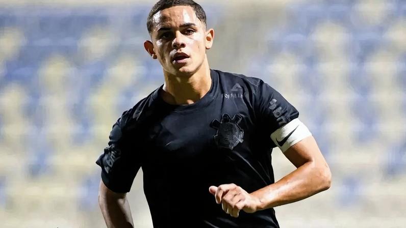 Luiz Gustavo Bahia marcou um dos gols do Corinthians (Foto: Rodrigo Gazzanel / Agência Corinthians)