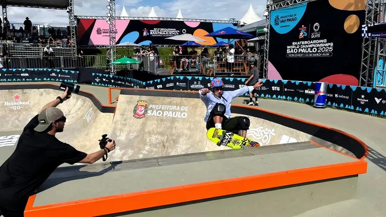 Semifinal do park masculino no Mundial de Skate ao vivo