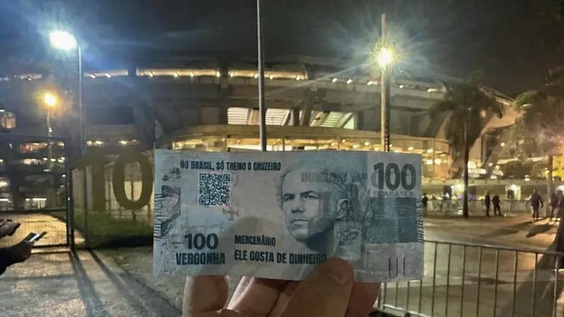 Torcedores antes de Flamengo x Cruzeiro (Foto: Lucas Bayer/Lance!)