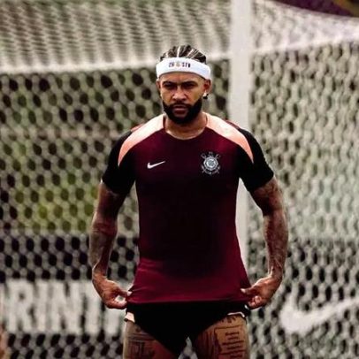 Memphis Depay é poupado no Corinthians em preparação para a Seleção Holandesa