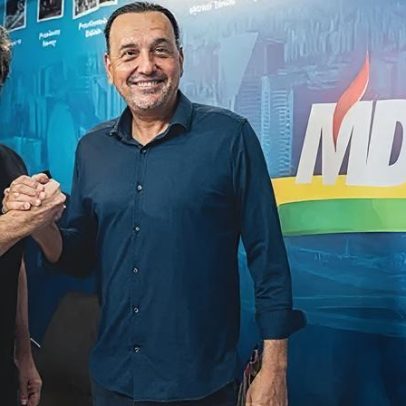 Vice de Tarcísio se filia ao MDB em meio à definição da chapa de reeleição