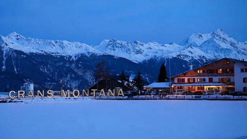 Aftermath of New Year's Eve party fire and explosion at "Le Constellation" bar in Crans-Montana