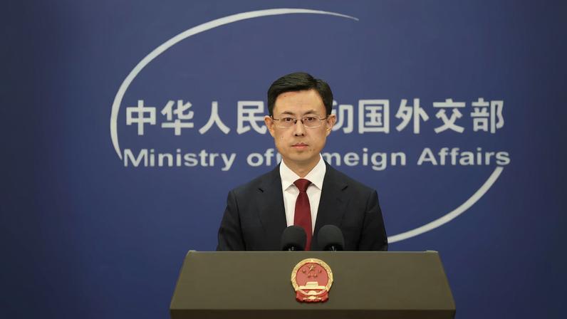 Chinese Foreign Ministry spokesperson Guo Jiakun attends a press conference in Beijing, China January 7, 2025.