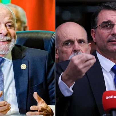 Lula e Flávio Bolsonaro evitam confronto direto na largada da campanha