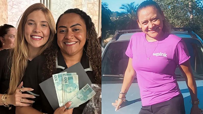 Governanta de Virginia Fonseca adquire carro e agradece à patroa