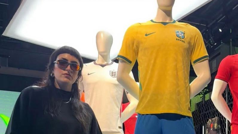 Designer Rachel Denti foi uma das responsáveis pelo uniforme da seleção brasileira